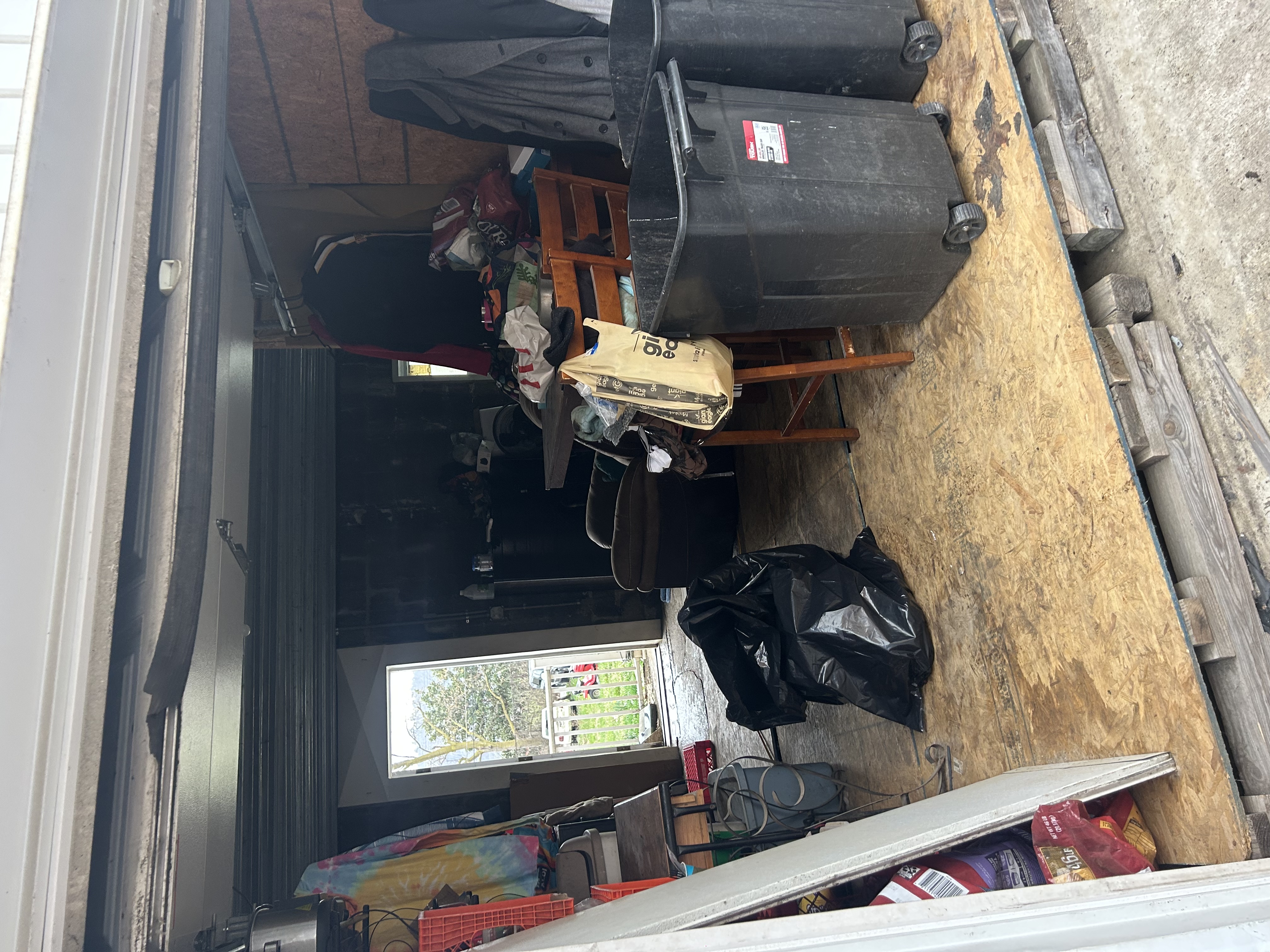 Home Reset Cleanout crew ready for junk hauling job
